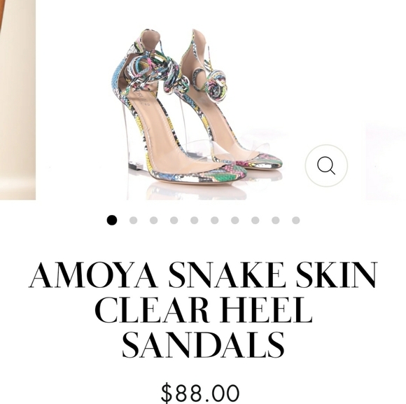Amoya Snakeskin heels!!! - Picture 4 of 6